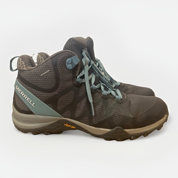 Merrell Shoes - Merrell Siren 3 Mid Top Select Dry Hiking Boots Vibram Shoes J52904 Size 8.5 EUC